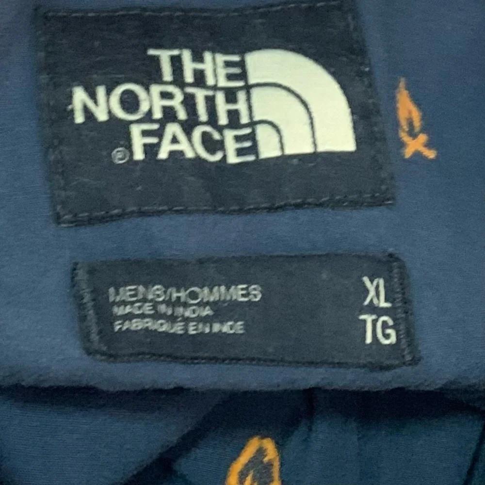 The North Face Short Sleeve Button Down Shirt Blue Bonfire Campfire Size…